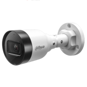 DAHUA DH-IPC-HFW1431S1-A-S6 - Cámara IP Bullet de 4 Megapíxeles lente de 2.8 mm con ángulo de visión de 104 grados, IR de 30 m, compresión H.265+, micrófono integrado, PoE, WDR real y clasificación IP67, ideal para monitoreo exterior.
