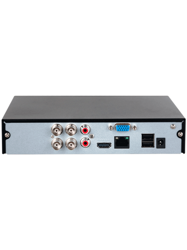 DVR de 4 canales 1080p Lite/ Con disco SSD de 512GB Especial para Videovigilancia/ S-XVR Series/ WizSense/ H.265+/ 4 canales con SMD Plus