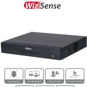 NVR2104HS-P-I2 - NVR DE 8 Megapixeles/ 4k/ 4 Canales IP/ WizSense/ 4 Puertos Poe/ H265+/ Rendimiento de 80 Mbps/ HDMI y VGA/ 1 Ch de Reconocimiento Facial/ Protección Perimetral/ SMD Plus/ 1 Bahía de Disco Duro de 10 TB/