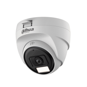 Cámara Domo de 2 MP Serie Cooper/ Lente de 2.8 mm Apertura Hasta 100°/ Iluminación Dual Inteligente Hasta 25Mts con IR & 20Mts Luz Calida/ Micrófono Integrado/ Policarbonato/