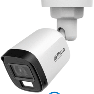 Cámara Bullet de 2 MP Serie Cooper/ Lente de 2.8 mm Apertura de Hasta 100°/ Iluminación Dual Inteligente 30 Mts IR y 20 Mts Luz Visible/ Micrófono Integrado/ Para Exterior IP67/