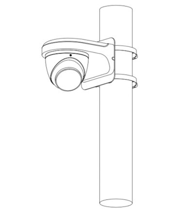 Camara Domo 4k/ 8 Megapixeles/ Lente de 2.8mm/ 106 Grados de Apertura/ IR de 60 Metros/ Metalica/ WDR Real de 120 dB/ IP67/ Soporta: CVI/CVBS/AHD/TVI