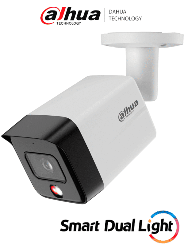 Cámara IP Bullet de 6 Megapixeles/Iluminador Dual Inteligente/ WizSense/ Lente de 2.8mm/ 95 Grados de Apertura/ IR de 30 Metros/ SMD / Micrófono Integrado/ WDR Real de 120 dB/ IP67/ PoE/